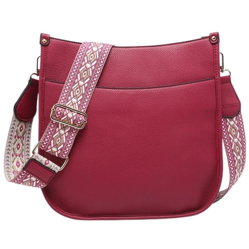 Chole Crossbody Dark Ruby